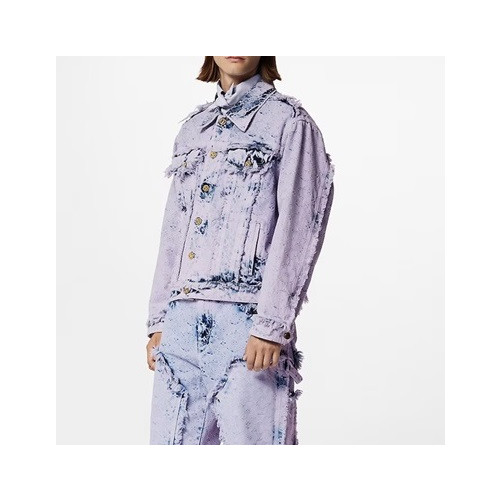 루이비통 남성 블루 자켓 - Louis vuitton Mens Blue Jackets - lv566x