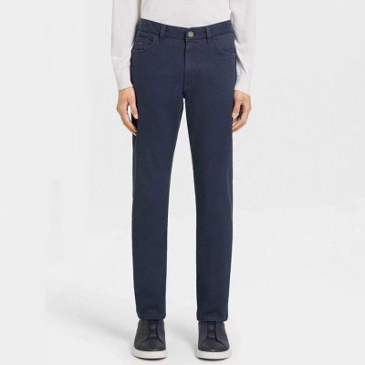 에르메네질도 제냐 남성 네이비 팬츠 - Ermenegildo Zegna Mens Navy Pants - ze63x