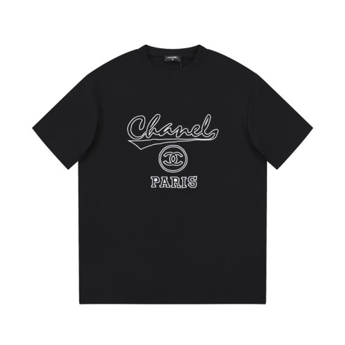 샤넬 남성 크루넥 블랙 반팔티 - Chanel Mens Black Tshirts - ch67x