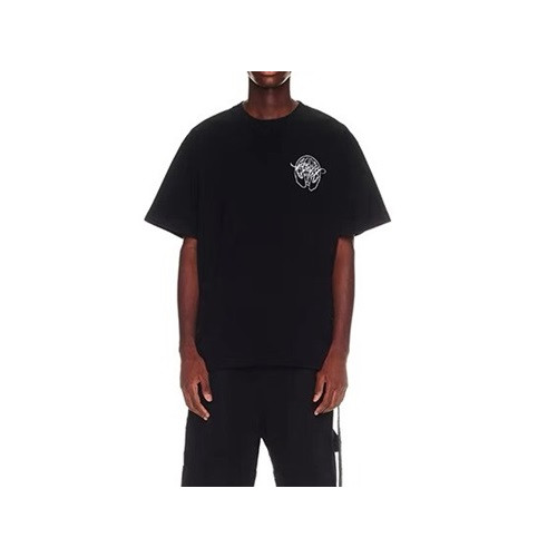 오프화이트 남성 모던 블랙 반팔티 - Off white Mens Black Short sleeved Tshirts - of31x