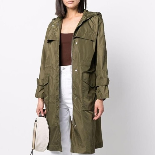 몽클레어 여성 카키 코트 - Moncler Womens Khaki Coats - mo112x