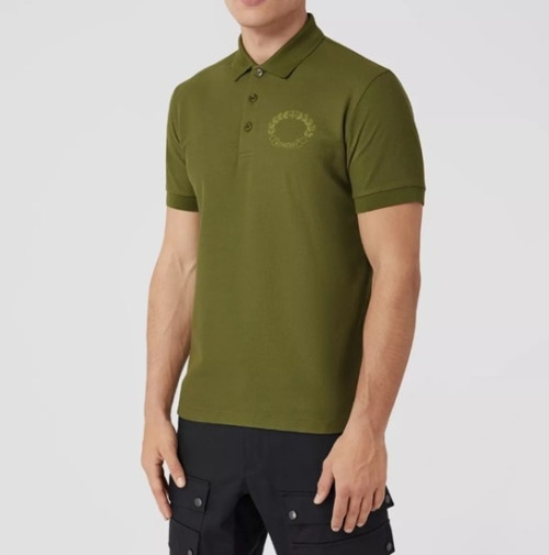 버버리 남성 그린 폴로 반팔티 - Burberry Mens Green Tshirts - bu136x