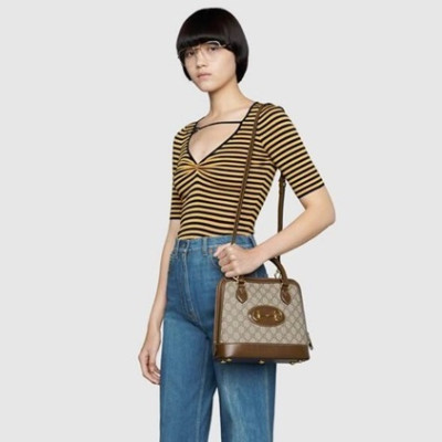 구찌 여성 브라운 홀스빗 숄더백 - Gucci Womens Brown Shoulder Bag - gu479x