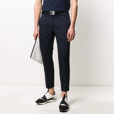 닐바렛 남성 블랙 슬랙스 - Neil Barrett Mens Black Slacks - nei13x