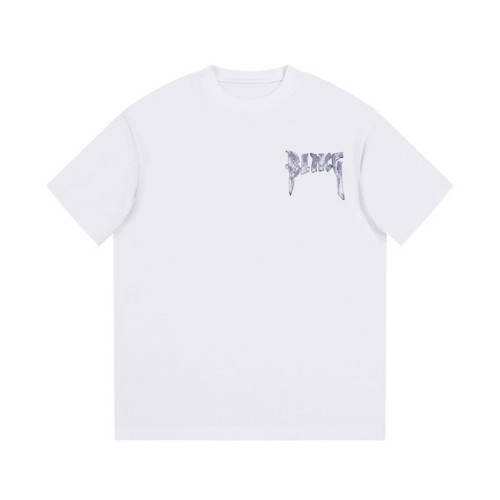 발렌시아가 남성 크루넥 화이트 반팔티 - Balenciaga Mens White Short sleeved T-shirts - ba247x