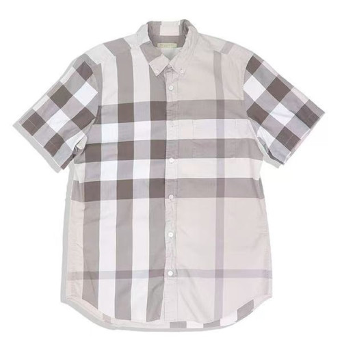 버버리 남성 베이직 화이트 반팔 셔츠 - Burberry Mens White Tshirts - bu143x