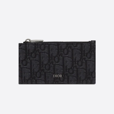 디올 남성 블랙 카드 지갑 - Dior Mens Black Card Wallets - di387x