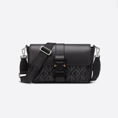 디올 남성 블랙 크로스백 - Dior Mens Black Cross Bag - di416x