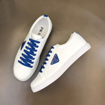 프라다 남성 블루 스니커즈 - Prada Mens Blue Sneakers - pr385x