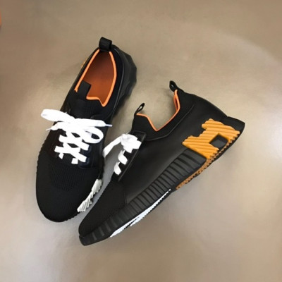 에르메스 남성 블랙 스니커즈 - Hermes Mens Black Sneakers - he158x