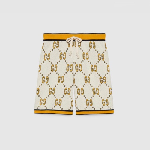 구찌 남성 캐쥬얼 화이트 반바지 - Gucci Mens White Half-pants - gu595x