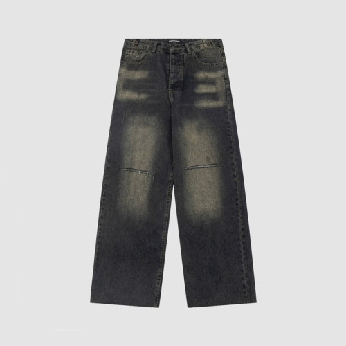 발렌시아가 남성 블랙 청바지 - Balenciaga Mens Black Jeans - ba308x