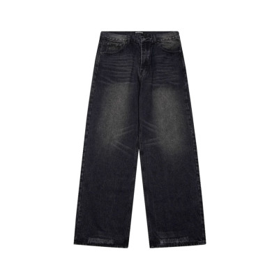 발렌시아가 남성 블랙 청바지 - Balenciaga Mens Black Jeans - ba312x