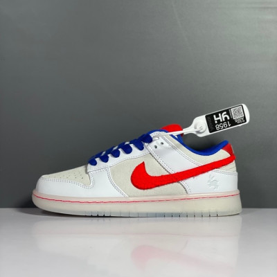 나이키 남/녀 화이트 스니커즈 - Nike Unisex White Sneakers - nik155x