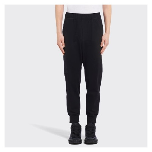 프라다 남성 캐쥬얼 블랙 트레이닝 팬츠 - Prada Mens Black Pants - pr430x