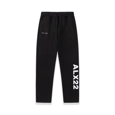 알릭스 남성 블랙 트레이닝 팬츠 - ALYX Mens Black Pants - al04x