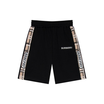 버버리 남성 캐쥬얼 블랙 반바지 - Burberry Mens Black Half-pants - bu164x