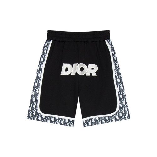 디올 남성 캐쥬얼 블랙 반바지 - Dior Mens Black Half-pants - di444x