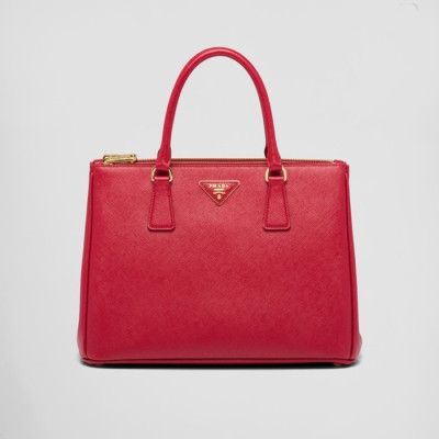 프라다 남성 레드 더블백 - Prada Womens Red Double Bag - pr483x