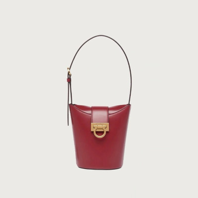 페라가모 여성 레드 숄더백 - Ferragamo Womens Red Shoulder Bag - sf35x