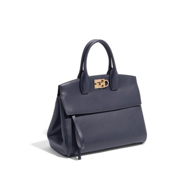 페라가모 여성 네이비 토트백 - Ferragamo Womens Navy Tote Bag - sf55x