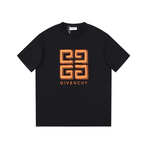 지방시 남성 크루넥 블랙 반팔티 - Givenchy Mens Black Short Sleeved Tshirts - gi254x