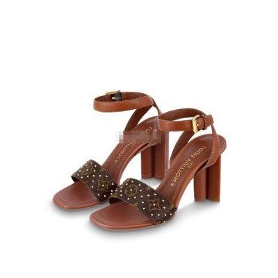 루이비통 여성 브라운 하이힐 - Louis vuitton Womens Brown High-heels - lv982x