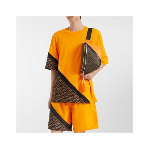 펜디 남성 캐쥬얼 오렌지 반바지 - Fendi Mens Orange Half-pants - fe128x