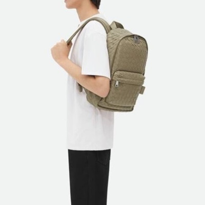 보테가베네타 남성 클래식 올리브 백팩 - Bottega veneta Mens Olive Back Pack - bv71x