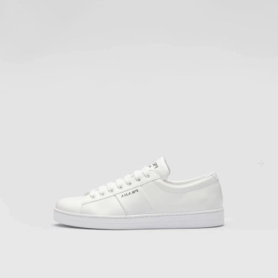 프라다 남성 화이트 스니커즈 - Prada Mens White Sneakers - pr520x