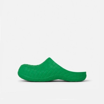 보테가베네타 남/녀 그린 슬리퍼 - Bottega veneta Unisex Green Slippers - bv79x