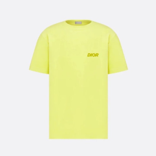 디올 남성 그린 크루넥 반팔티 - Dior Mens Green Short sleeved Tshirts - di503x