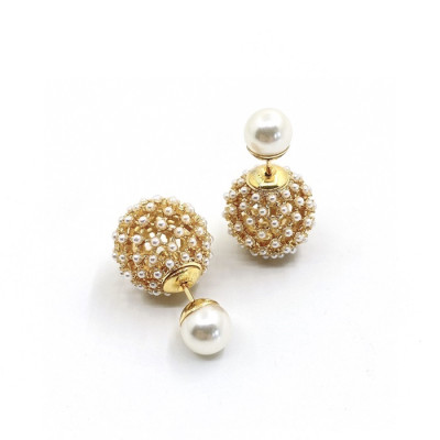 디올 여성 골드 이어링 - Dior Womens Gold Earring - acc31x