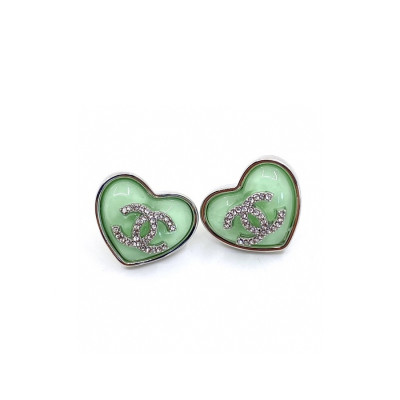 샤넬 여성  그린 이어링 - Chanel Womens Green Gold Earring - acc48x