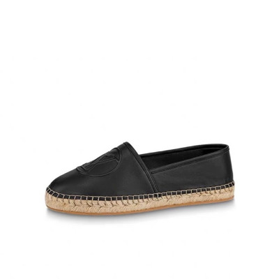 루이비통 여성 블랙 로퍼 - Louis vuitton Womens Black Loafer - lv1176x