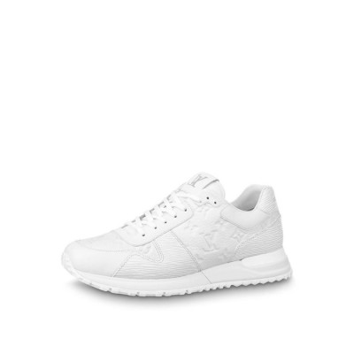 루이비통 남성 화이트 스니커즈 - Louis vuitton Mens White Sneakers - lv1181x