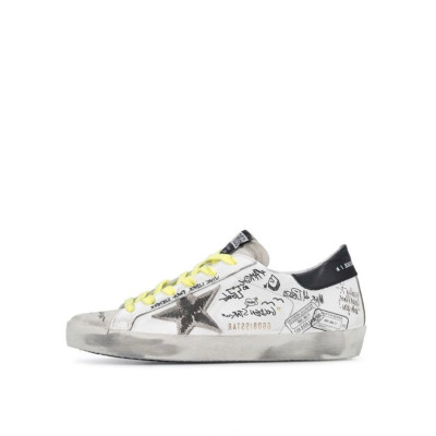 골든구스 여성 화이트 스니커즈 - Golden Goose Womens White Sneakers - go01x