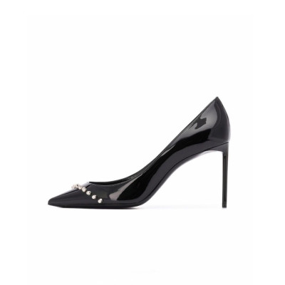 입생로랑 여성 블랙 펌프스 - Saint Laurent  Womens Black Pumps - ysl385x