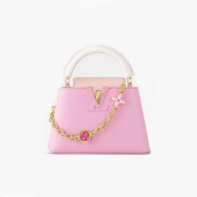 루이비통 여성 핑크 카푸신 - Louis vuitton Womens Pink Capucines - lv1267x