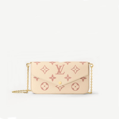 루이비통 여성 아이보리 포쉐트 펠리시 - Louis vuitton Womens Ivory Pochette - lv1323x