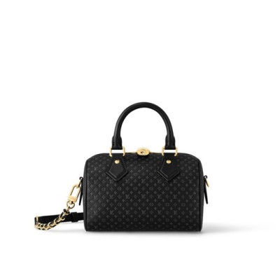 루이비통 여성 블랙 스피디 - Louis vuitton Womens Black Speedy - lv1331x