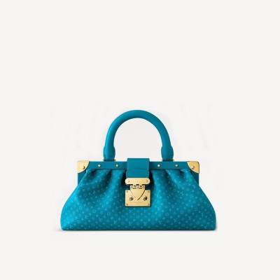 루이비통 여성 블루 클러치백  - Louis vuitton Womens Blue Clutch Bag - lv1333x