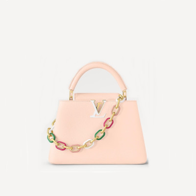 루이비통 여성 핑크 카푸신 - Louis vuitton Womens Pink Capucines - lv1341x