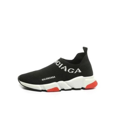 발렌시아가 남/녀 블랙 스니커즈 - Balenciaga Unisex Black Sneakers - ba471x