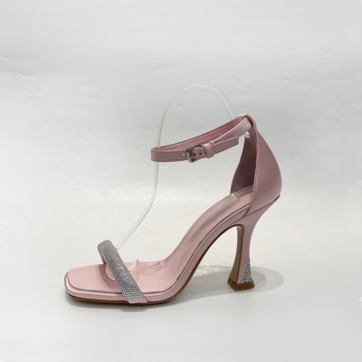 루이비통 여성 핑크 하이힐 - Louis vuitton Womens Pink High-heels - lv1366x