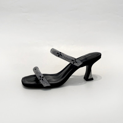 루이비통 여성 블랙 하이힐 - Louis vuitton Womens Black High-heels - lv1383x