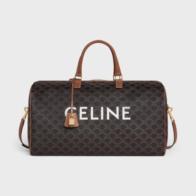 셀린느 남/녀 브라운 키폴 - Celine Unisex Brown Keepall - ce163x