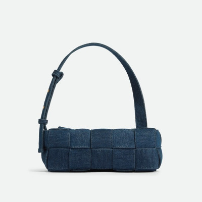 보테가베네타 여성 블루 카세트백 - Bottega Veneta Womens Blue Cassette Bag - bv88x