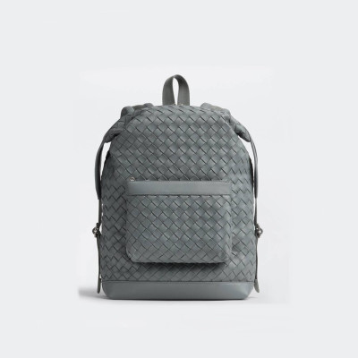 보테가베네타 남성 클래식 그레이 백팩 - Bottega veneta Mens Gray Back Pack - bv99x