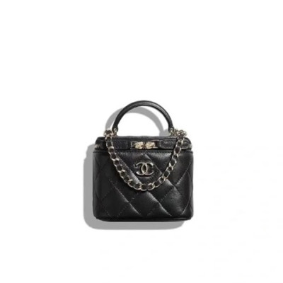 샤넬 여성 블랙 미니백 - Chanel Womens Black Mni Bag - ch446x